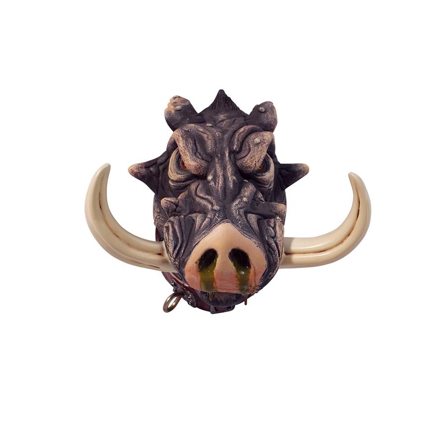 Bad Intentions Warthog Trophy Wall Sculpture