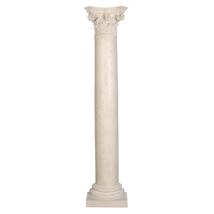 The Corinthian Architectural Half Column Wall Sculpture