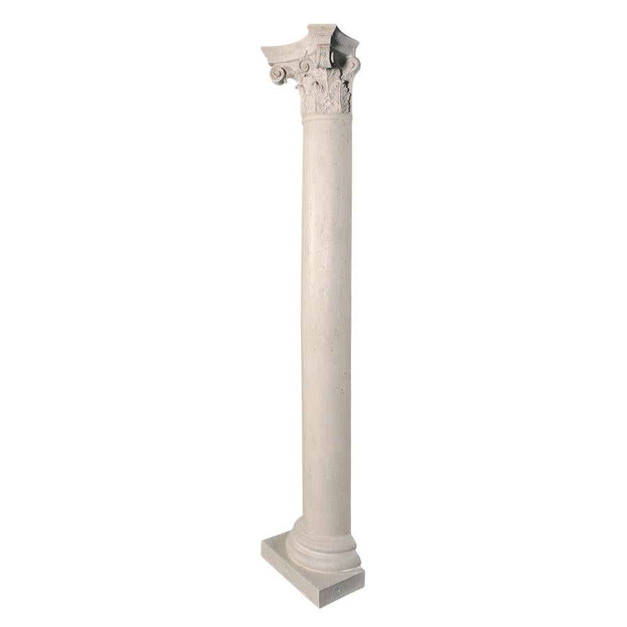 The Corinthian Architectural Half Column Wall Sculpture