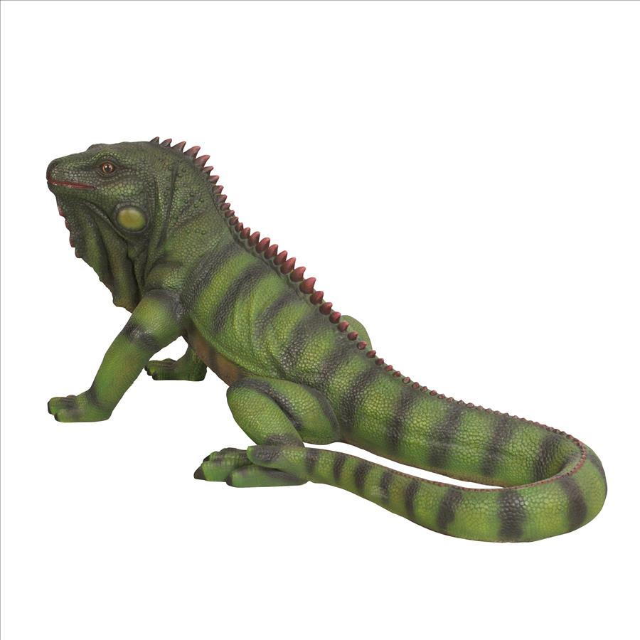 Iggy the Iguana Lizard Statue: Giant