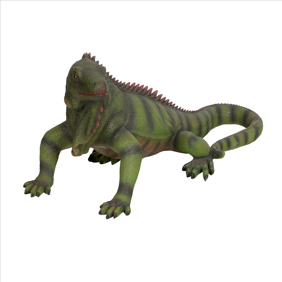 Iggy the Iguana Lizard Statue: Giant