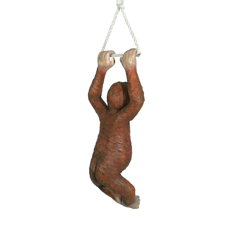 Pongo the Hanging Baby Orangutan Statue