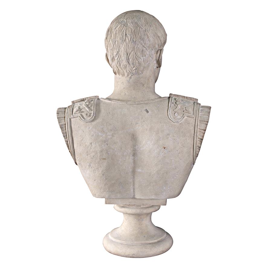 Caesar Augustus of Prima Porta Grand-Scale Bust Statue