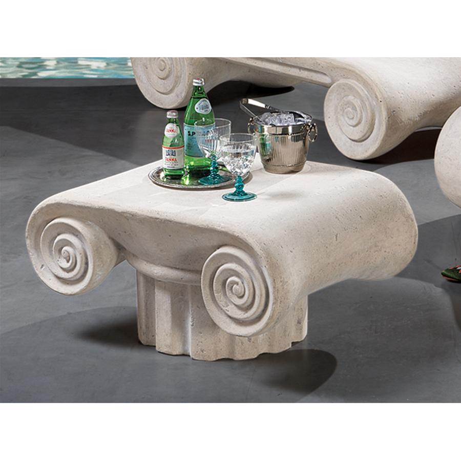 Hadrian's Villa Roman Column Sculptural Cocktail Table