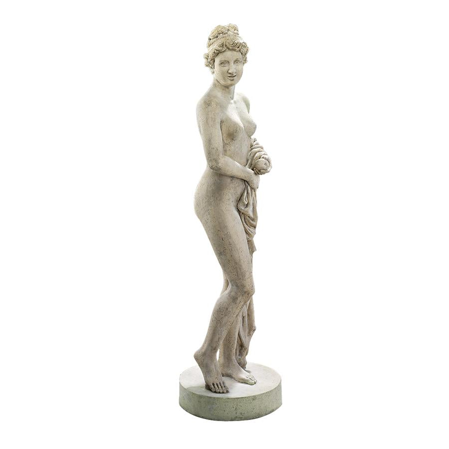 Venus Holding Apple Statue