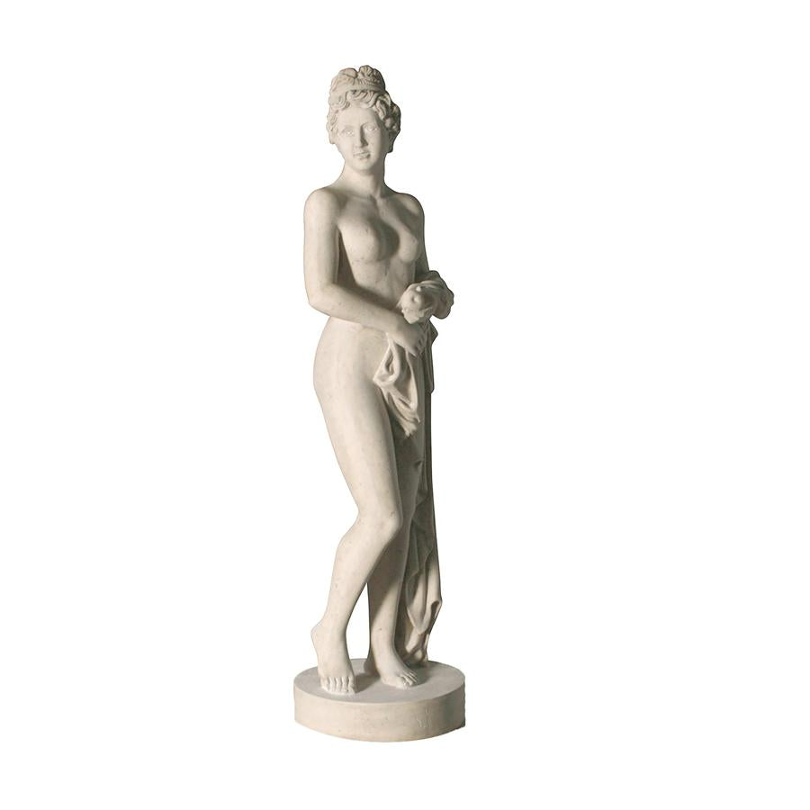 Venus Holding Apple Statue