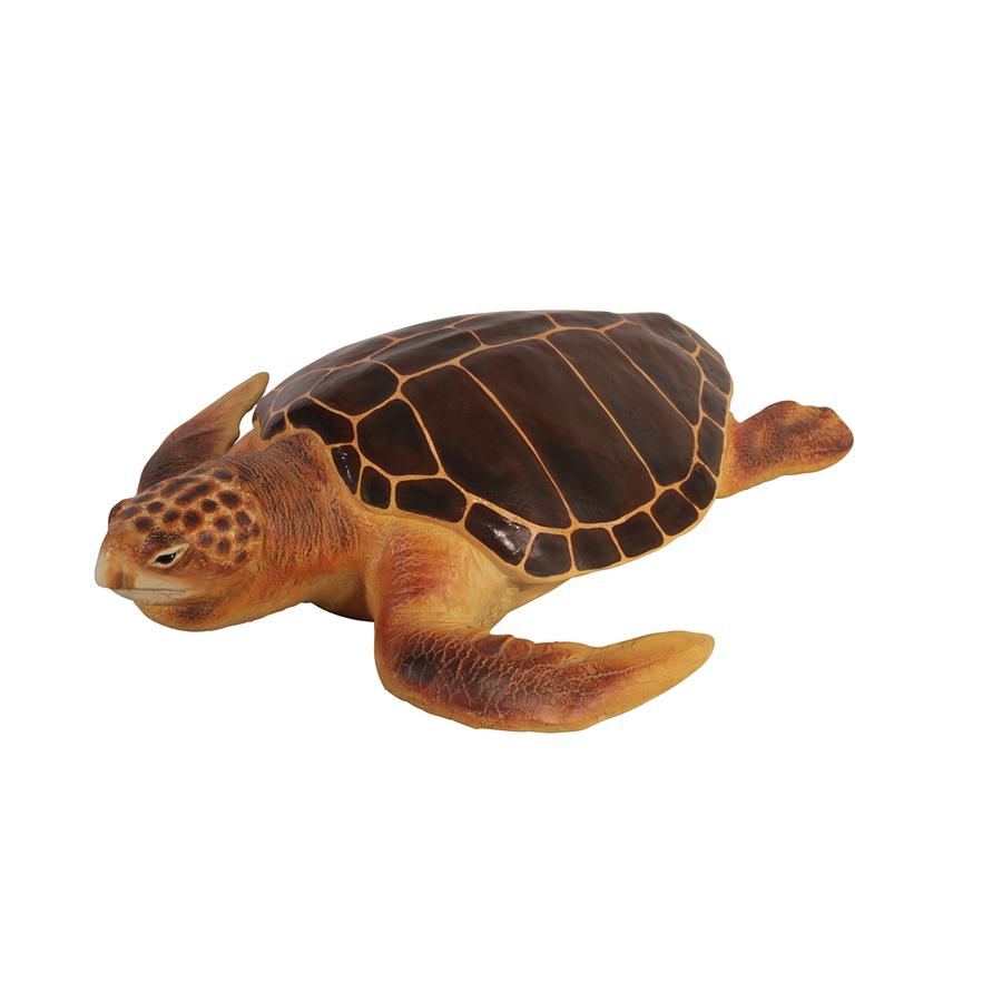 Giant Loggerhead Sea Turtle Statue