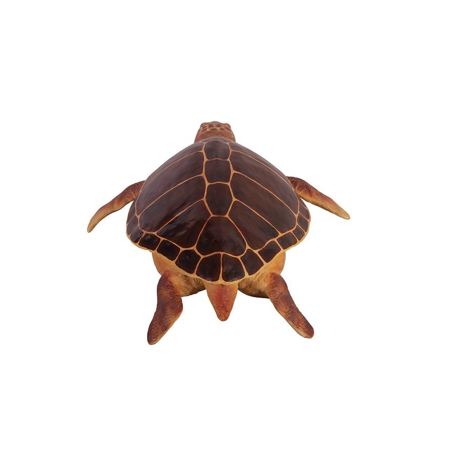 Giant Loggerhead Sea Turtle Statue