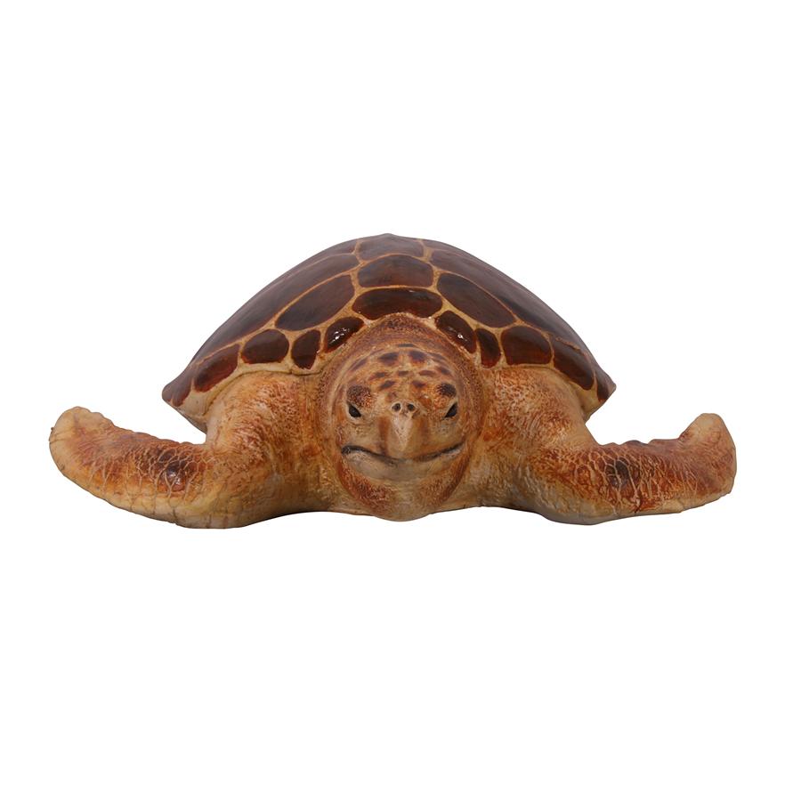 Giant Loggerhead Sea Turtle Statue