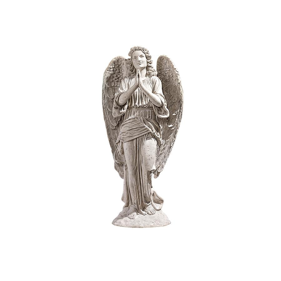 Grand Basilica Praying Angel Garden Statue