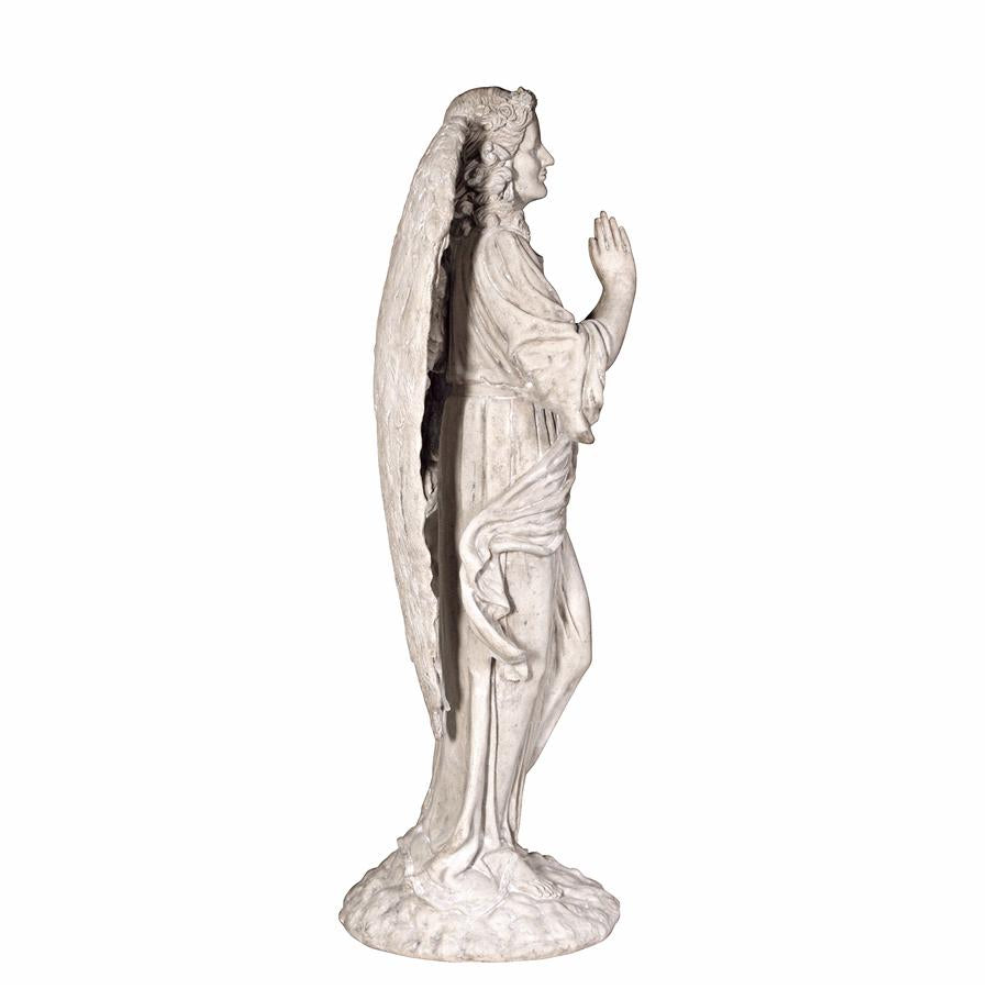 Grand Basilica Praying Angel Garden Statue