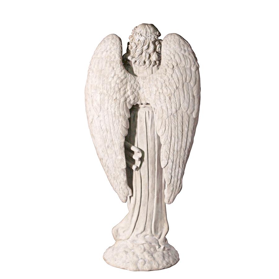 Grand Basilica Praying Angel Garden Statue