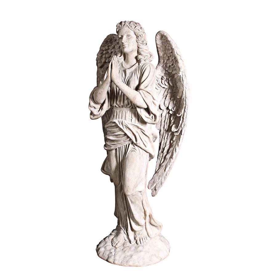 Grand Basilica Praying Angel Garden Statue