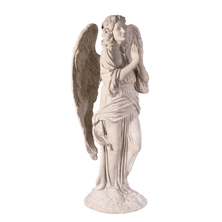 Grand Basilica Praying Angel Garden Statue