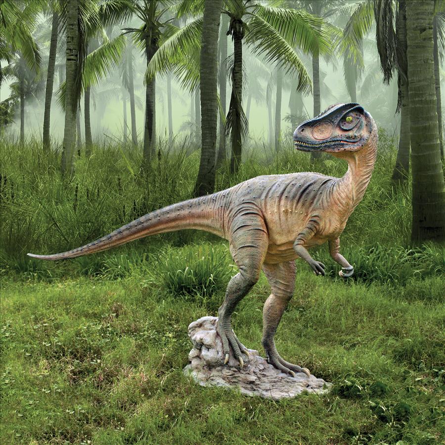 Jurassic-Sized Allosaurus Dinosaur Statue