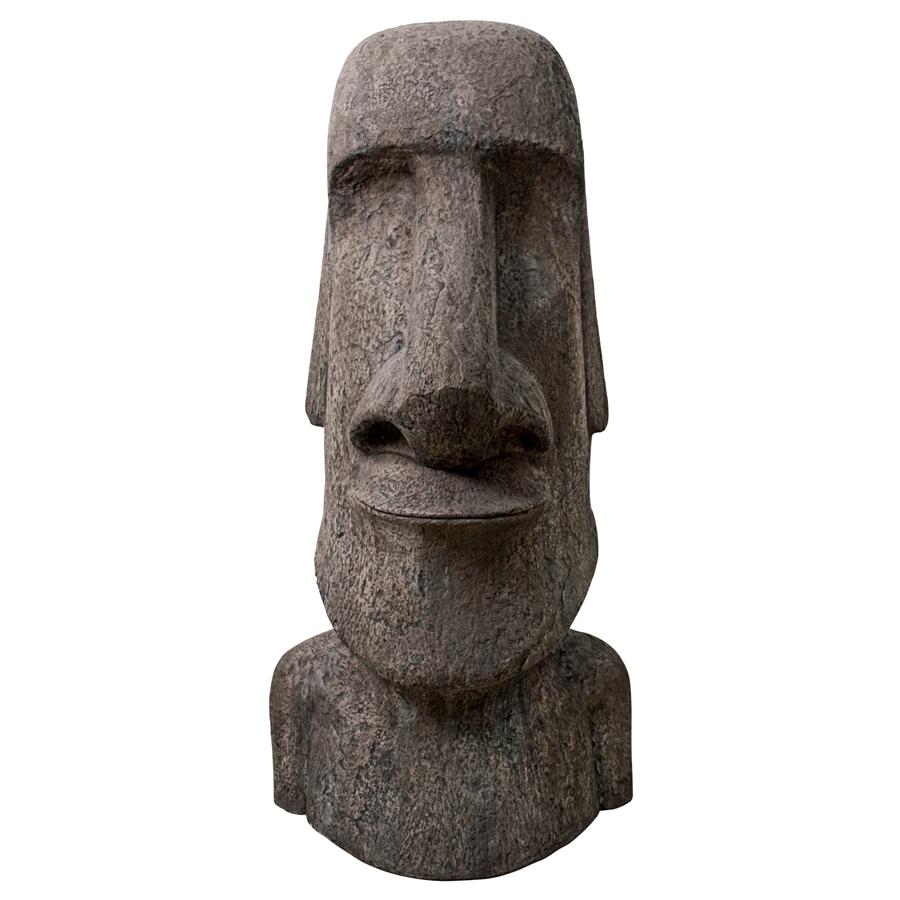 Easter Island Ahu Akivi Moai Monolith Statue: Giant