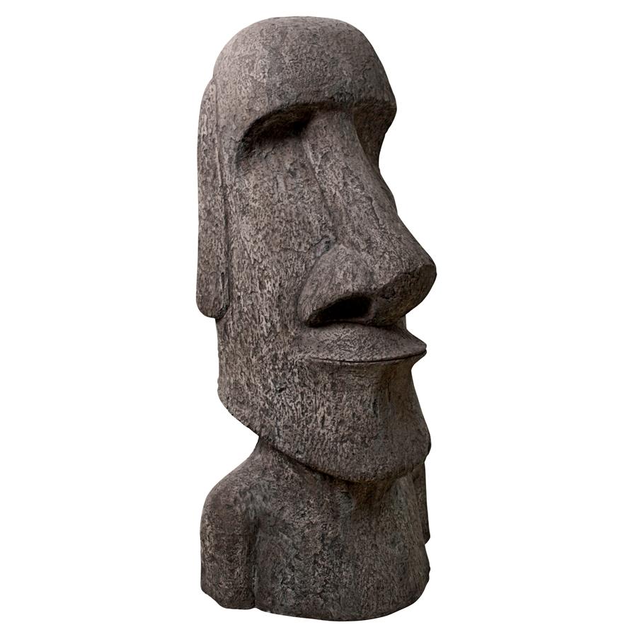 Easter Island Ahu Akivi Moai Monolith Statue: Giant