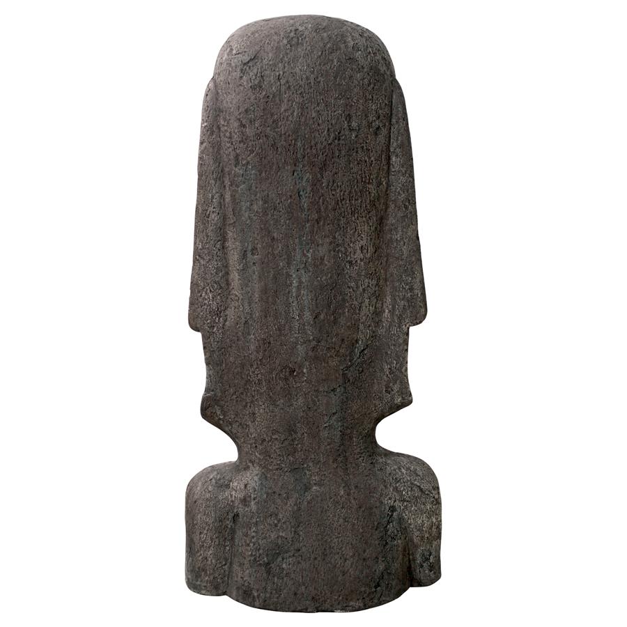 Easter Island Ahu Akivi Moai Monolith Statue: Giant