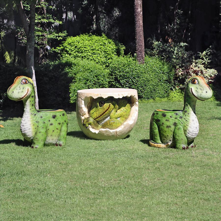 Junior Jurassic Dinosaur Dining Set: Table & Two Chairs
