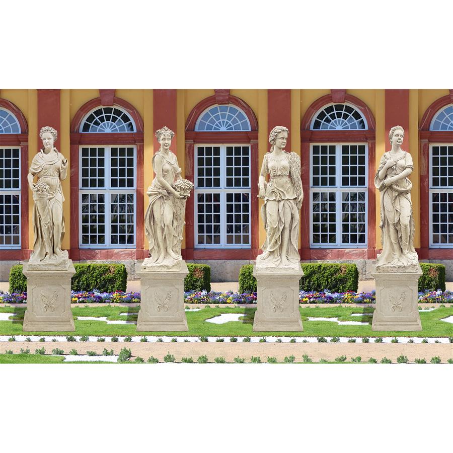 Goddesses of the Seasons: All Four Season Statues & Plinths