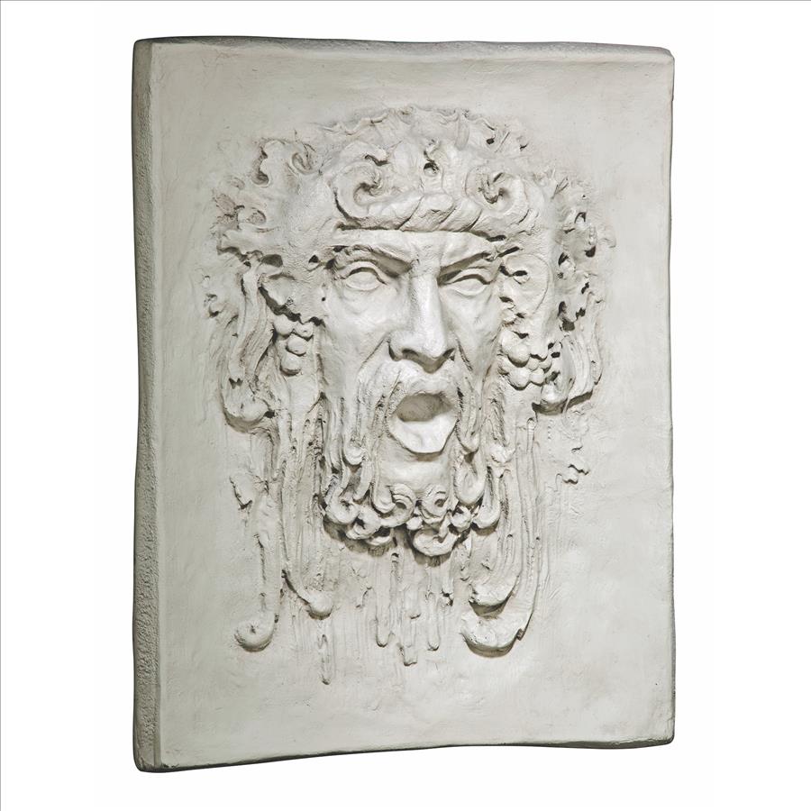 Opimus Italian-Style Greenmen Wall Sculpture: Large