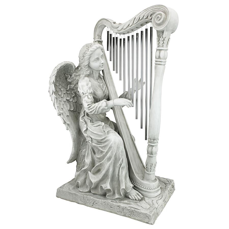Music from Heaven Angel Statue: Large