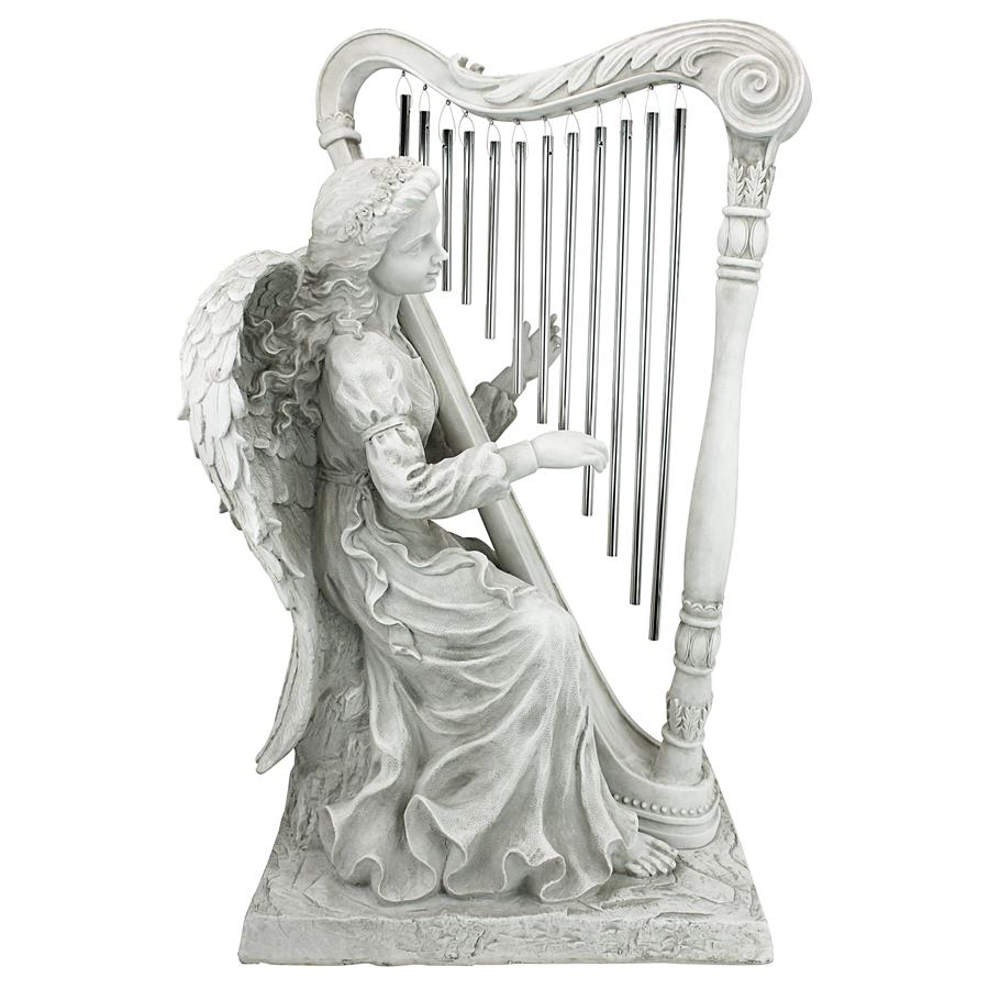 Music from Heaven Angel Statue: Large