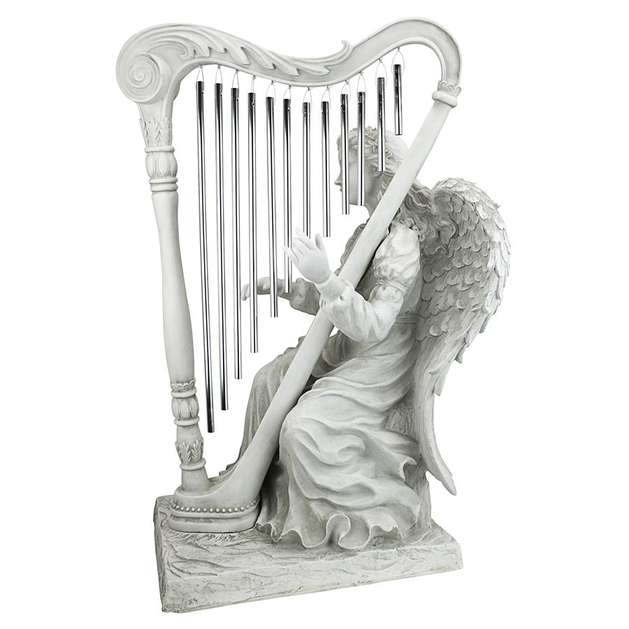 Music from Heaven Angel Statue: Large