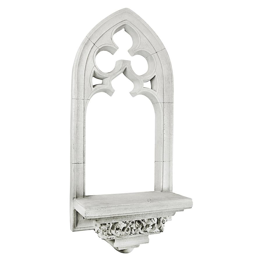 Reims Cathedral Gothic Window Tracery Wall Sculpture