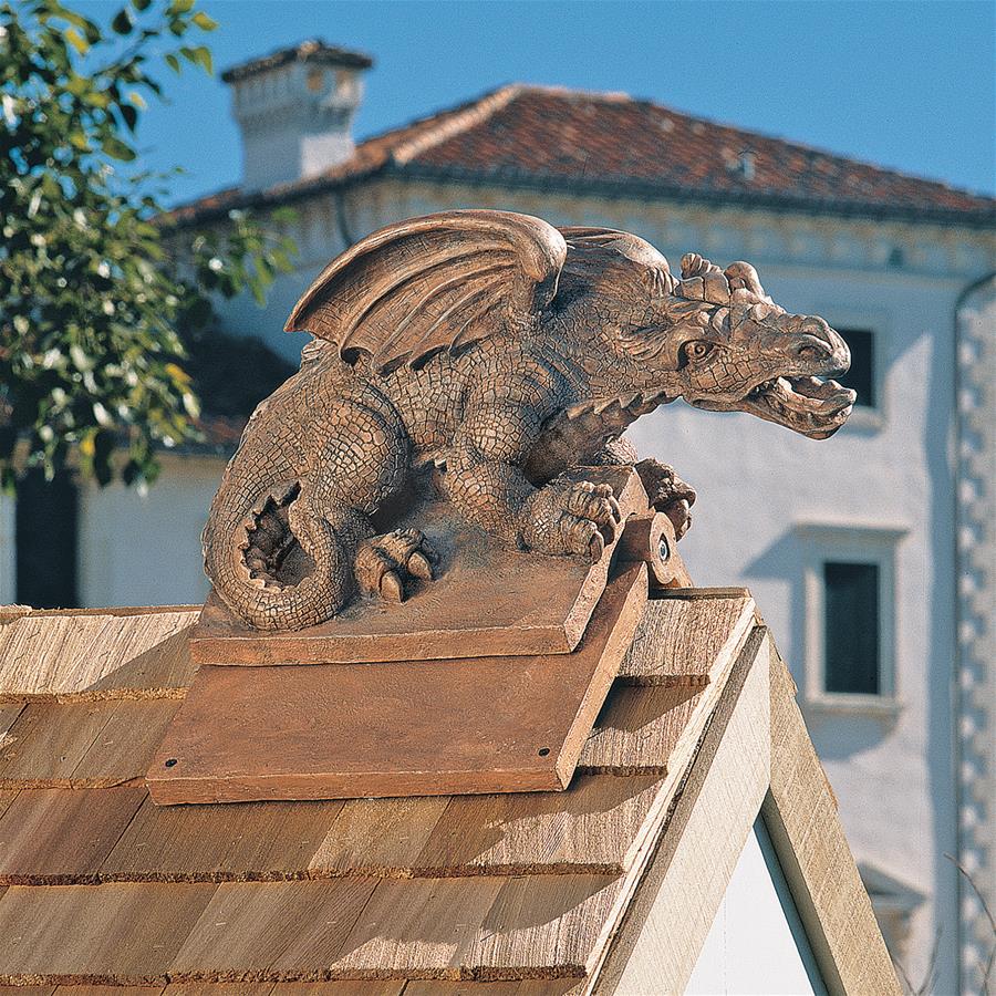 Apex, the Winged Dragon Sculptural Roof Cresting
