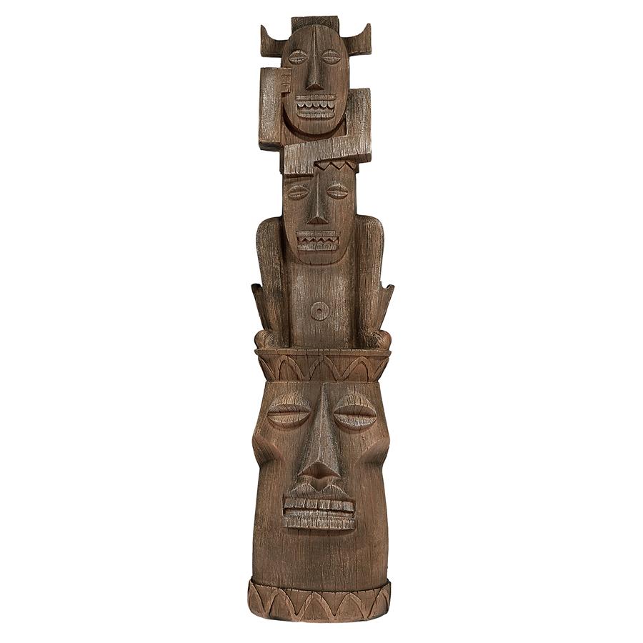 Tiki Gods Statue: Gods of the Three Pleasures
