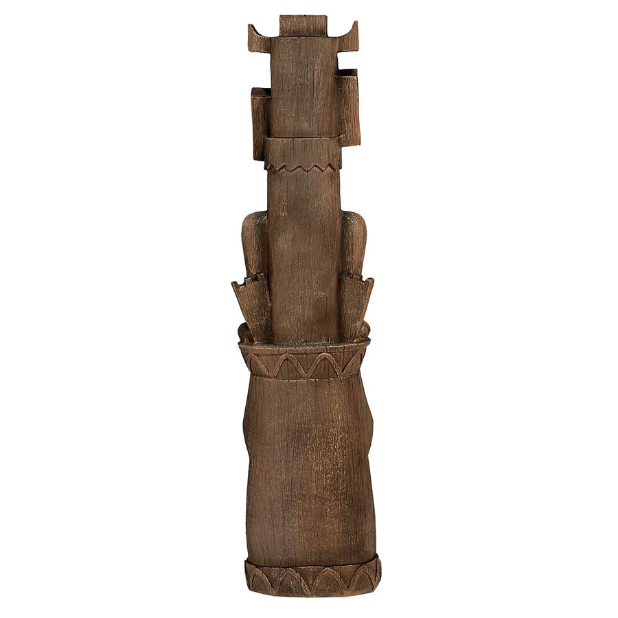 Tiki Gods Statue: Gods of the Three Pleasures