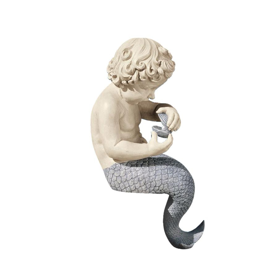 The Ocean's Little Treasures Mermaid Statue