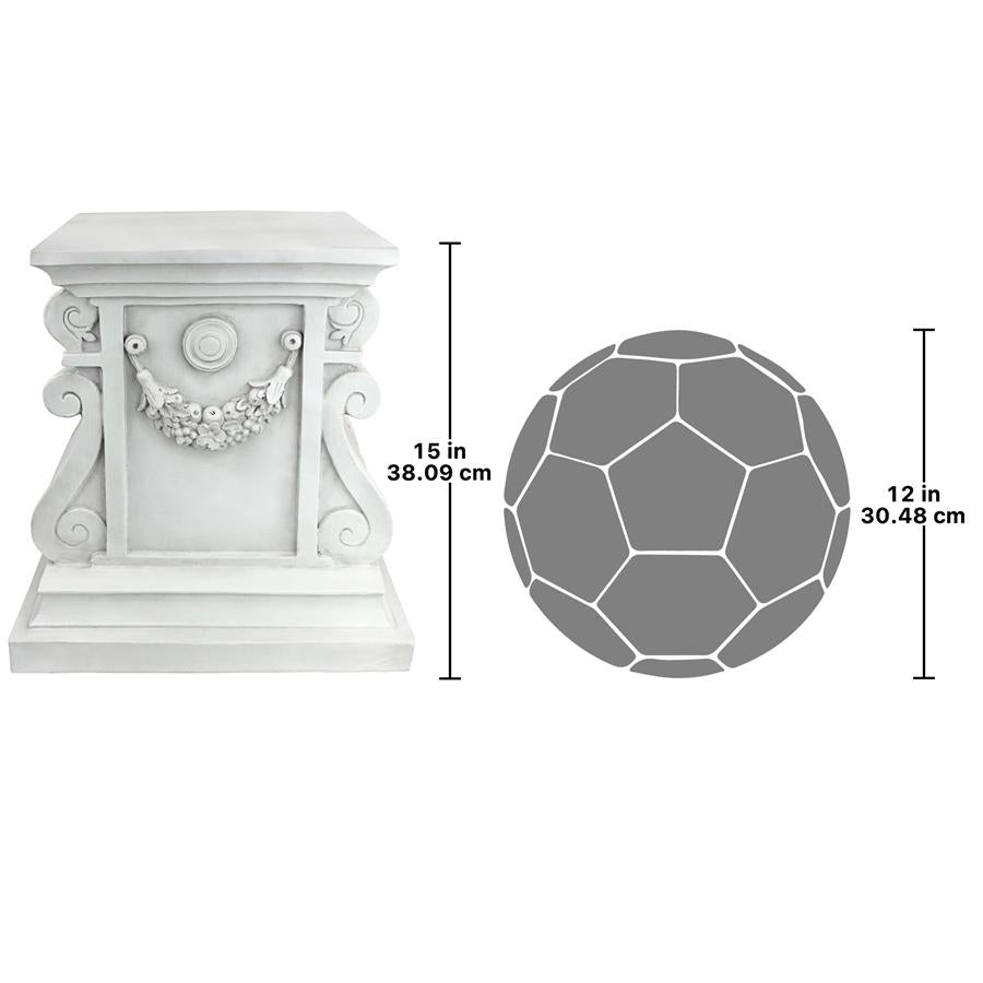 Classic Statuary Plinth Base: Large