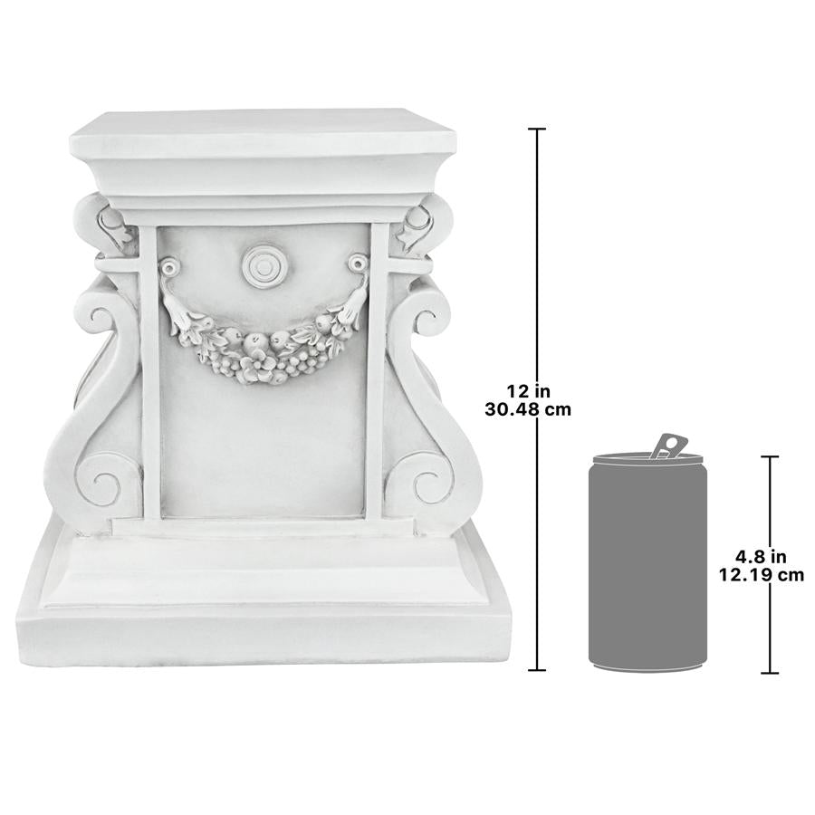 Classic Statuary Plinth Base: Medium