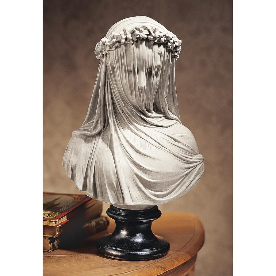 The Veiled Maiden Sculptural Bust