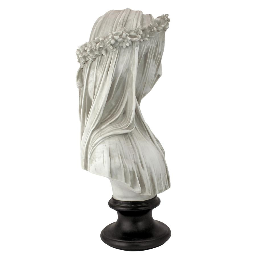 The Veiled Maiden Sculptural Bust