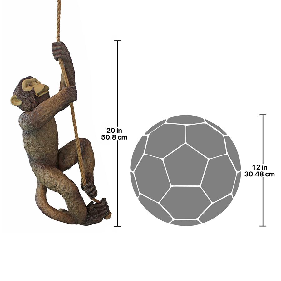 Makokou the Climbing Monkey Statue