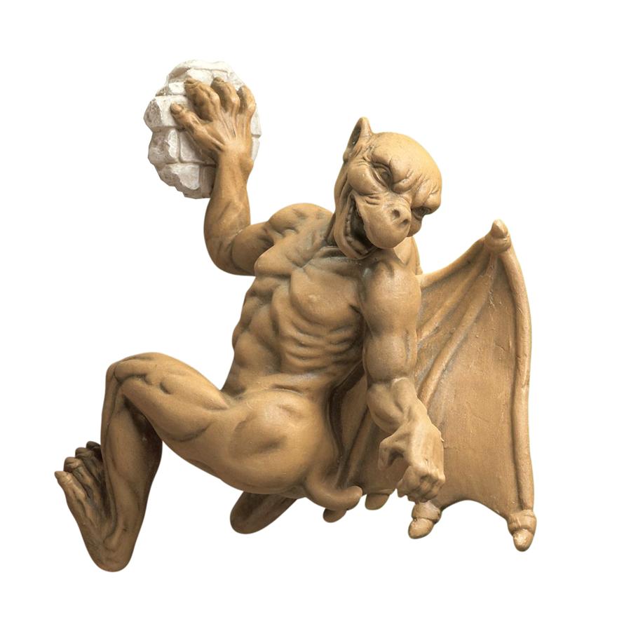 Gaston, the Gothic Gargoyle Computer Climber Statue