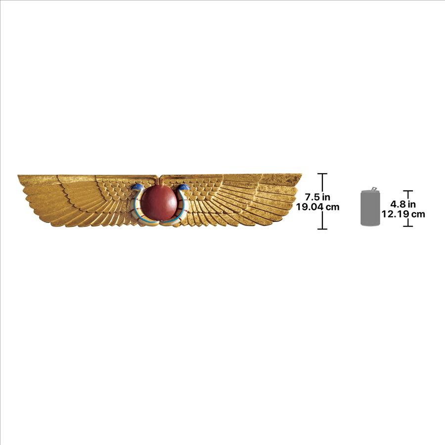 Egyptian Temple Sculptural Wall Pediment