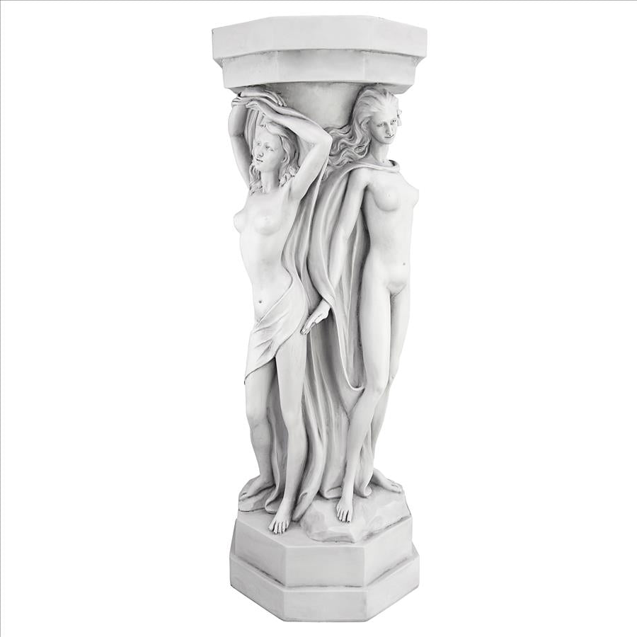 Column of the Maenads Sculptural Pedestal