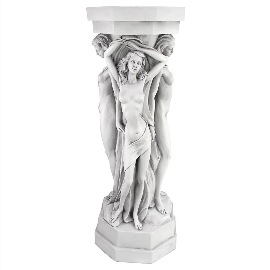 Column of the Maenads Sculptural Pedestal