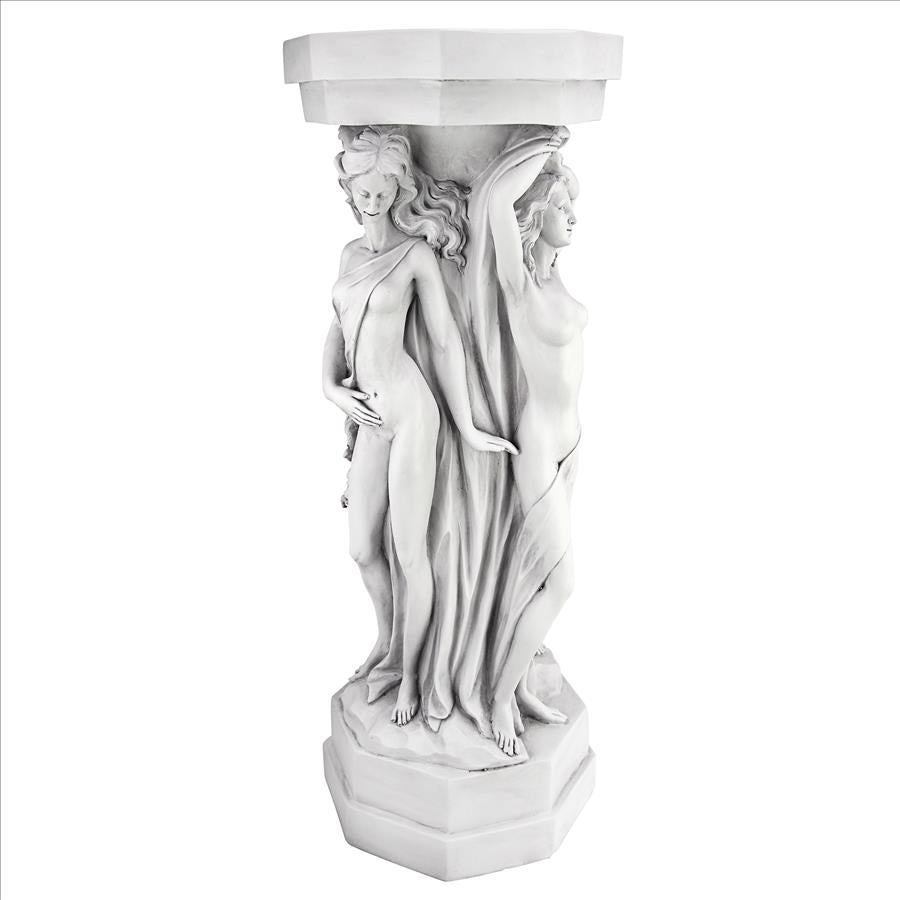 Column of the Maenads Sculptural Pedestal