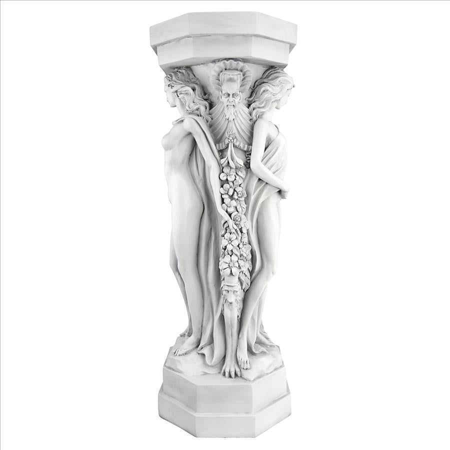 Column of the Maenads Sculptural Pedestal