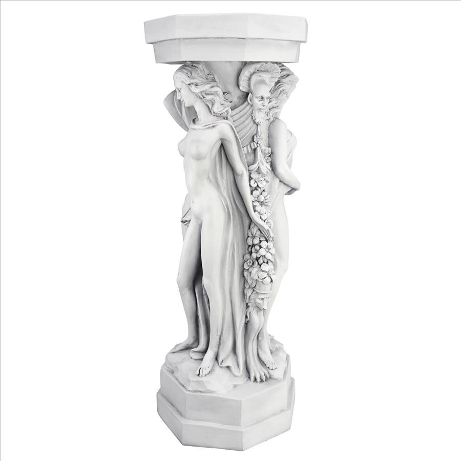 Column of the Maenads Sculptural Pedestal