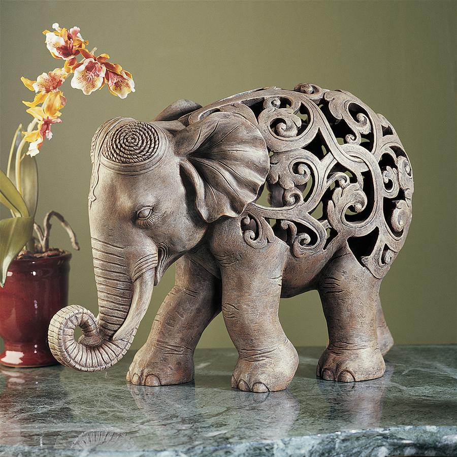 Anjan the Elephant Jali Statue