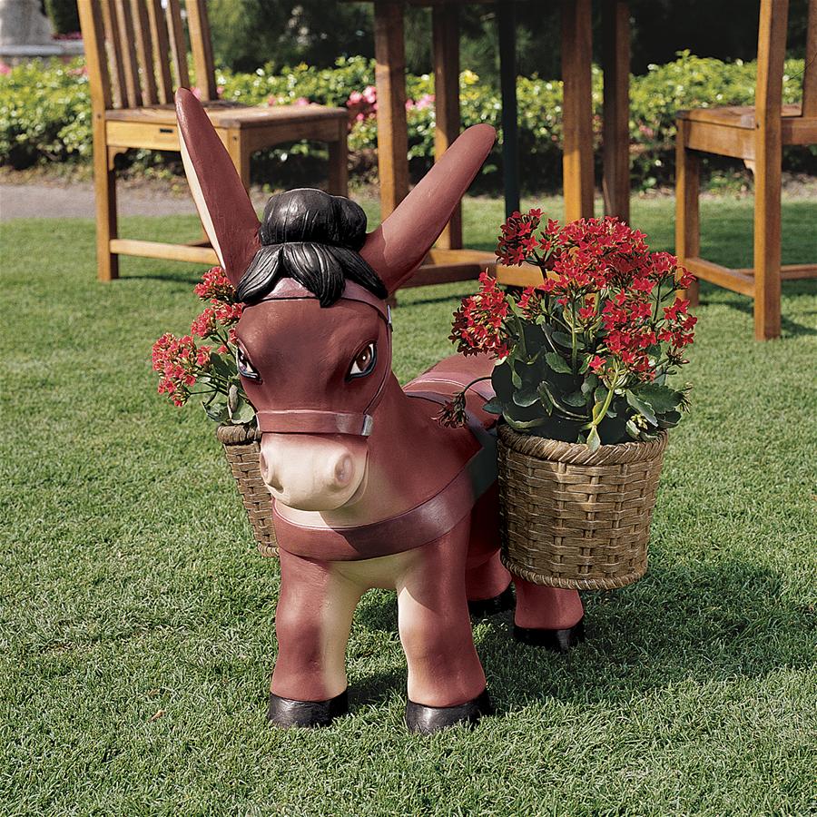 Pancho the Burro Planter Sculpture