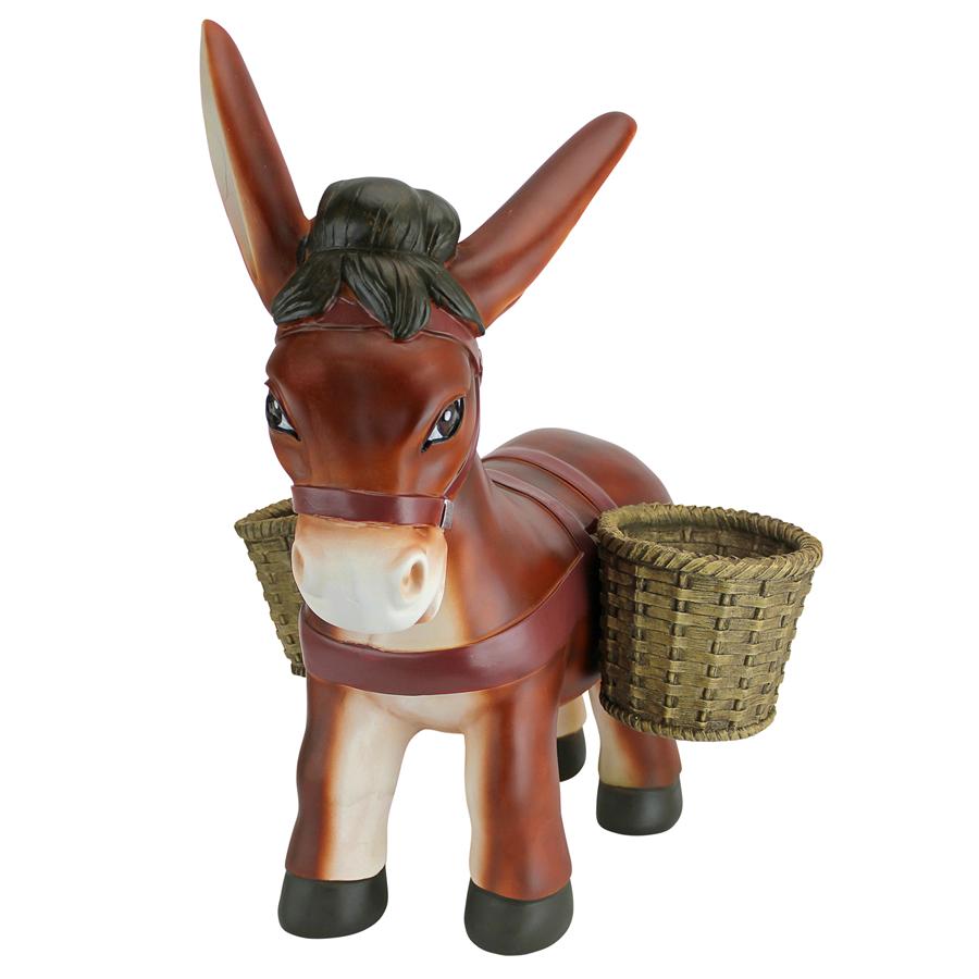 Pancho the Burro Planter Sculpture