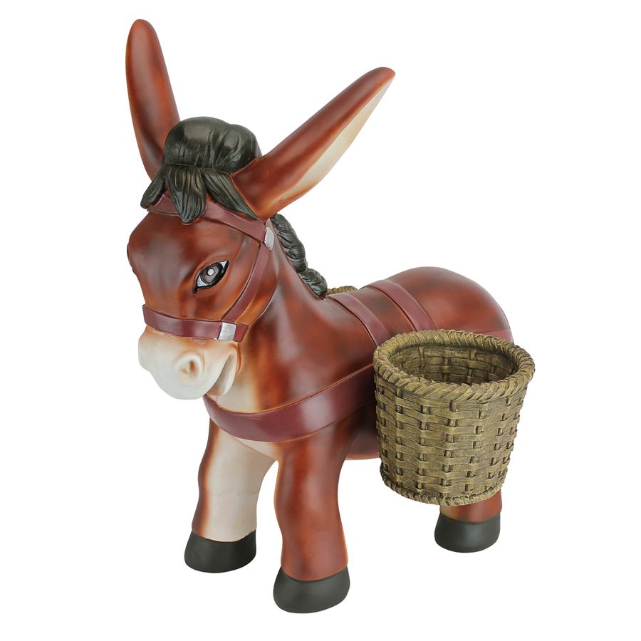 Pancho the Burro Planter Sculpture