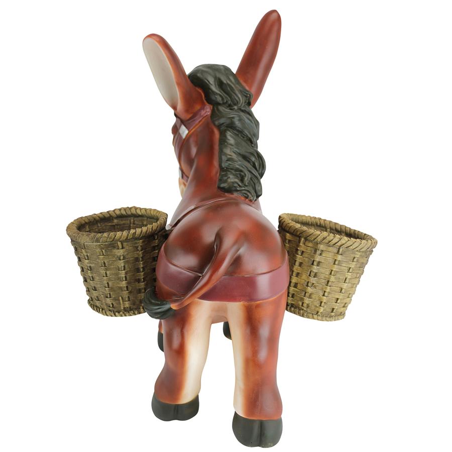 Pancho the Burro Planter Sculpture